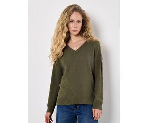 Apricot Lightweight Cotton Jumper In Khaki Khaki 10