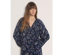 Apricot Painterly Sarasa Ruffle Blouse GREEN EXTRA SMALL
