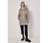 Apricot Women's Quilted Puffer Jacket in Cream | Size: 14 Apricot Cream 14