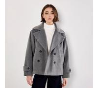 Apricot Tailored Short Trench Jacket BROWN 2XL