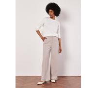 Apricot Women's Tailored Straight-Leg Trousers in Stone | Size: 16 Apricot Stone 16