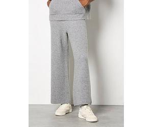 Apricot Waffle Knitted Trouser, Grey, Size S, Women Grey