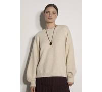 Apricot Women's Bow Back Soft Jumper in Stone | Size: 14