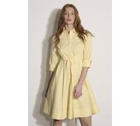 Apricot Women's Cotton Stripe Shirt Mini Dress in Yellow | Size: 10 Apricot Yellow 10