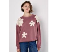 Apricot Women's Crochet Daisies Jumper in Pink | Size: 10 Apricot Pink 10