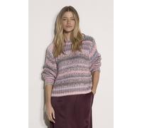 Apricot Women's Ombre Stripe Chunky Knit Jumper in Pink | Size: 14