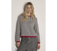 Apricot Women's Soft Layered Look Jumper in Grey | Size: 10 Apricot Grey 10