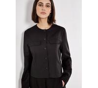 Apricot Women's Tailored Lightweight Jacket in Black | Size: 18