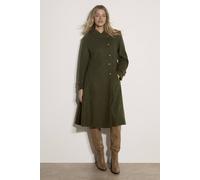 Apricot Women's Tailored Utility Coat in Khaki | Size: 16