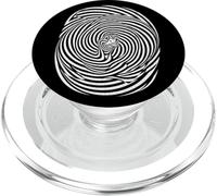 April Fool Optical Illusion Duck Psychedelia Spiral PopSockets PopGrip for MagSafe