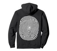 April Fool Optical Illusion Duck Psychedelia Spiral Pullover Hoodie