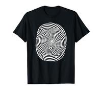 April Fool Optical Illusion Duck Psychedelia Spiral T-Shirt