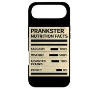April Fool Prankster Nutrition Facts Funny Mischief Sarcasm Case for iPhone Air