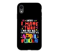 April Fools Day Design For Joke Prankster - I'm Just Kidding Case for iPhone XR