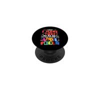April Fools Day Design For Joke Prankster - I'm Just Kidding PopSockets Adhesive PopGrip
