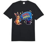 April Fools Day Prankster Bunny Magic Hat Rabbit Comfort Colors Adult Heavyweight T-Shirt