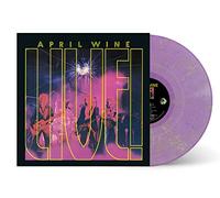 April Wine - Live! (Purple With Yellow Specs Vinyl 180g) // [VINYL]
