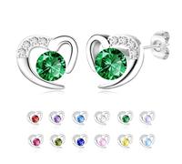 April Women S925 Silver Earrings For Women Gift April Birthstone Earrings for Her Girls Ladies Birthday Gift (5)