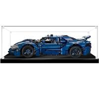 APRILA Acrylic 2mm Display Case for 42154 Technic 2022 Ford GT Car, Transparent Dustproof Display Box Compatible with 10304 Building Kits, 45 x 25 x 15CM