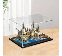 APRILA Acrylic 2mm Display Case for 76419 Hogwarts Castle and Grounds, Transparent Dustproof Display Box, 40 x 30 x 25CM