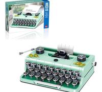 APRILA Modular Building Construction, Typewriter Building Kit, 820Pcs Mini Building Blocks Set Typewriter, Collectible Model to Build, Home Decor Toy Gifts for Adults and Kids