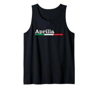 Aprilia Città Italiana Bandiera Italia Maglietta Tank Top