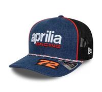 Aprilia Racing, Superbikes, Motorbikes, Official 2026 Collection, Marco Bezzecchi, Austin USA GP Special Edition, Trucker Baseball Cap, Hat, Adjustable Navy Blue and Black