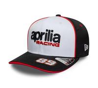 Aprilia Racing, Superbikes, Motorbikes, Official 2026 Collection, Team Jorge Martin Drivers Baseball Cap, Hat, White, Black