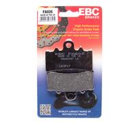 EBC Brake Pad Set FA606 – Organic – Black