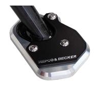 Hepco Becker Aprilia Tuono V4 21 42117625 00 91 Side Stand Extension Silver
