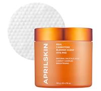 APRILSKIN Carrotene Clarifying Pads | Oily, sensitive, acne-prone skin | Vegan, Cruelty-Free, exfoliating, fights acne & pore-tightening | 60 Pads | No sulfates and Artificial Fragrance