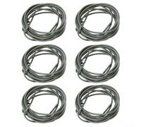 Aprilsunnyzone 1.5m Carp Fishing Silicone Tubing, Anti-Tangle, Quick Sinking, For Hair Rig Making, Easy Threading(3set)