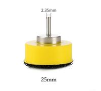 Aprilsunnyzone 1inch Emery Polishing Pad For Wet Or Dry Use On For Granite, Jadeite, Marble, Concrete, Suitable For Grinding, Honing And Polishing Surfaces(2.3mm shank)