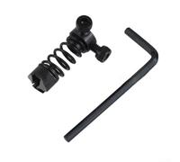 Aprilsunnyzone 1Pc Tapping Chamfer M2.5-M6 Straight Flute Screw Tap Chamfering Tool Machine For Lathe High Speed Steel HSS Metal Work(D)