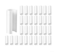 Aprilsunnyzone 32 Piece Clamps for PVC Pipe Great for Greenhouses, Row Covers, and Shelter Construction (12.7mm/ 1in)