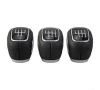 Aprilsunnyzone 56 Speed Gear Shift Knob for Chevrolet for Cruze 2009 2015 and for Mitsubishi for Outlander, Manual Transmission with ABS Plastic and Leather Build (C)
