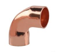 Aprilsunnyzone 90 Degree Pure Copper Sweat Elbow Fitting For Use In Mobile HVAC Circuits Including For Cars Trucks And Tional Vehicles 10pcs