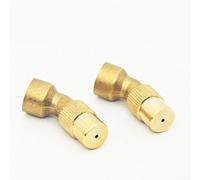 Aprilsunnyzone Adjustable Brass Atomizing Nozzle 45 Degree Heavy Duty Spray Head For Agricultural Irrigation Farm Garden Cleaning Equipment