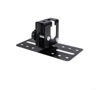 Aprilsunnyzone AFor DJustable Metal Speaker Mount Adapter, Rotatable Design For Mobile For DJs And Performers, Lightweight And Portable(509A)