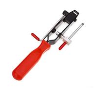 Aprilsunnyzone Automotive Boot Clamp Installation Tool Steel Banding Crimper Pliers with Built-in Cutter for CV Joint Boots Cooling System Hose Clips