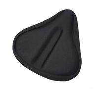Aprilsunnyzone Bike Seat Gel Cover For Wide Bicycle Saddle With Silicone Shock Absorption And Easy Mount Drawstring