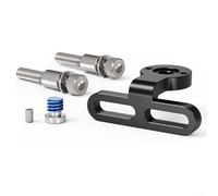 Aprilsunnyzone Bike Stem Mount Camera Holder Compatible With For DJI Osmo360 Featuring M5 L35mm Stem Screw Aluminum Alloy Design Provides Secure And Stable Attachment For Bicycle Stems 9 5 34 5mm(B)