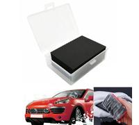 Aprilsunnyzone Car Clay Bar Pad Sponge Block Eraser Wax Polish Pad Tools 1pc with Box, Volcanic Mud Material, Convenient, for RETINA Piercing Shine, Package Includes Box