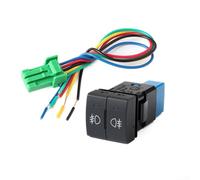 Aprilsunnyzone Car Spotlight Fog Light LED Tailgate Power Headlights Switch Button For Toyota(B)