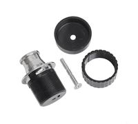 Aprilsunnyzone Comfortable Grip Embedded Knobs for Easy Access to Drawers, Made from Zinc Alloy Material (Brushed)