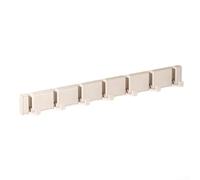 Aprilsunnyzone Compact Folding Clothes Hanger with an Invisible Design for Organized Spaces (7 Hooks)