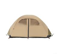Aprilsunnyzone Compact One Person Tent Featuring Waterproof Outer Tent, Aluminum Alloy Frame, Tear Resistant Fabric, And Easy Setup For Solo Camping Adventures(Brown)