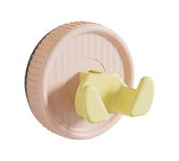 Aprilsunnyzone Creative Suction Hook Colorful Design for a Touch of Happiness in Your Home (Pinkish)