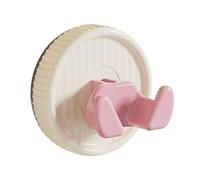 Aprilsunnyzone Creative Suction Hook Colorful Design for a Touch of Happiness in Your Home (White)