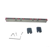 Aprilsunnyzone Electric Drill Stand Extension Holder Metal Construction Compatible With For Packout System Aluminum Side Rail Clamp Secure Hook For Drill Storage